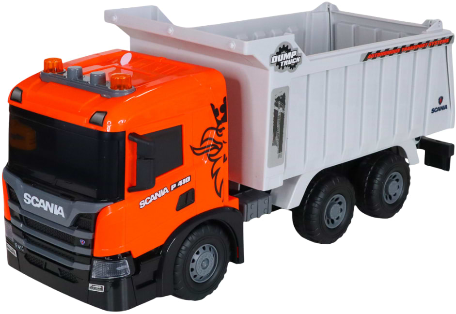 Наземна спецтехніка TechnoDrive Super Big Truck – САМОСВАЛ SCANIA (світло, звук) (5002KS)
